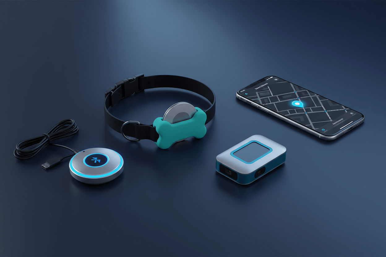 GPS Tracking Devices | Pet Location Trackers & AirTag Collars - Pet And Wells