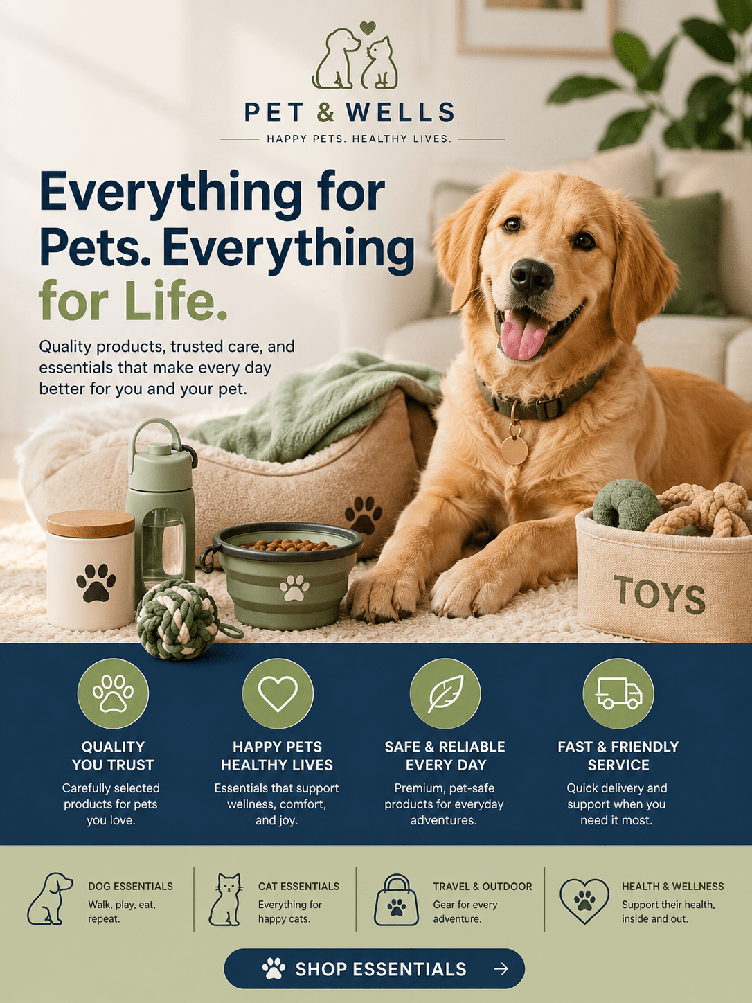 Home page - Pet And Wells