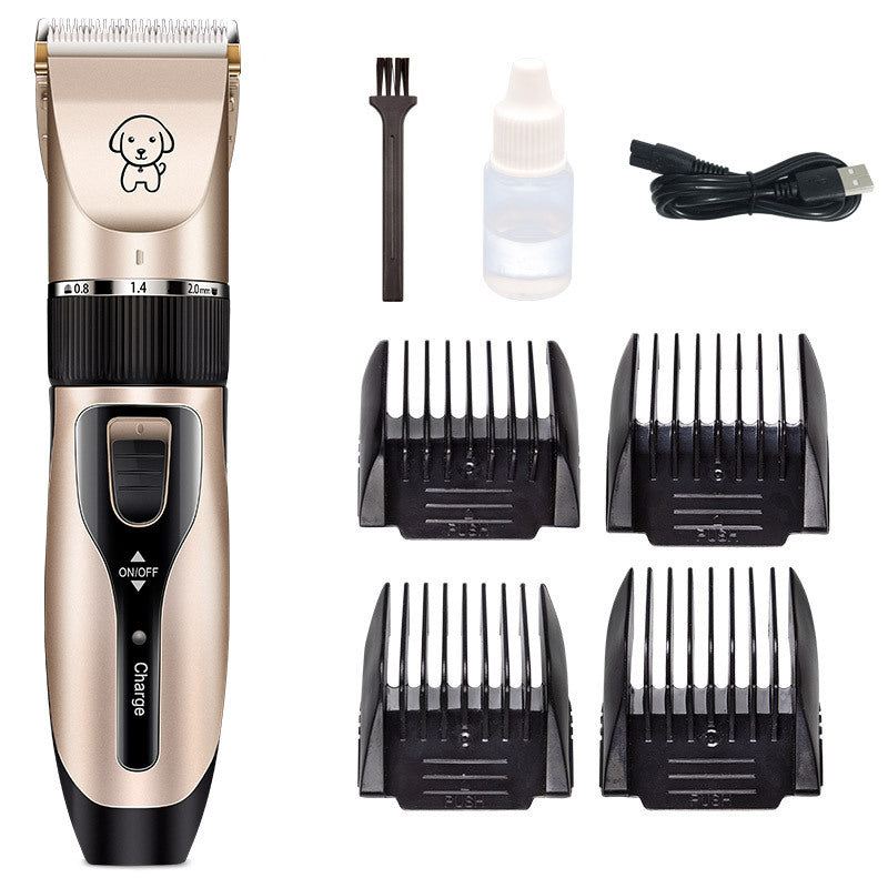 Professional Pet Hair Clipper – Rechargeable, Ceramic Blade