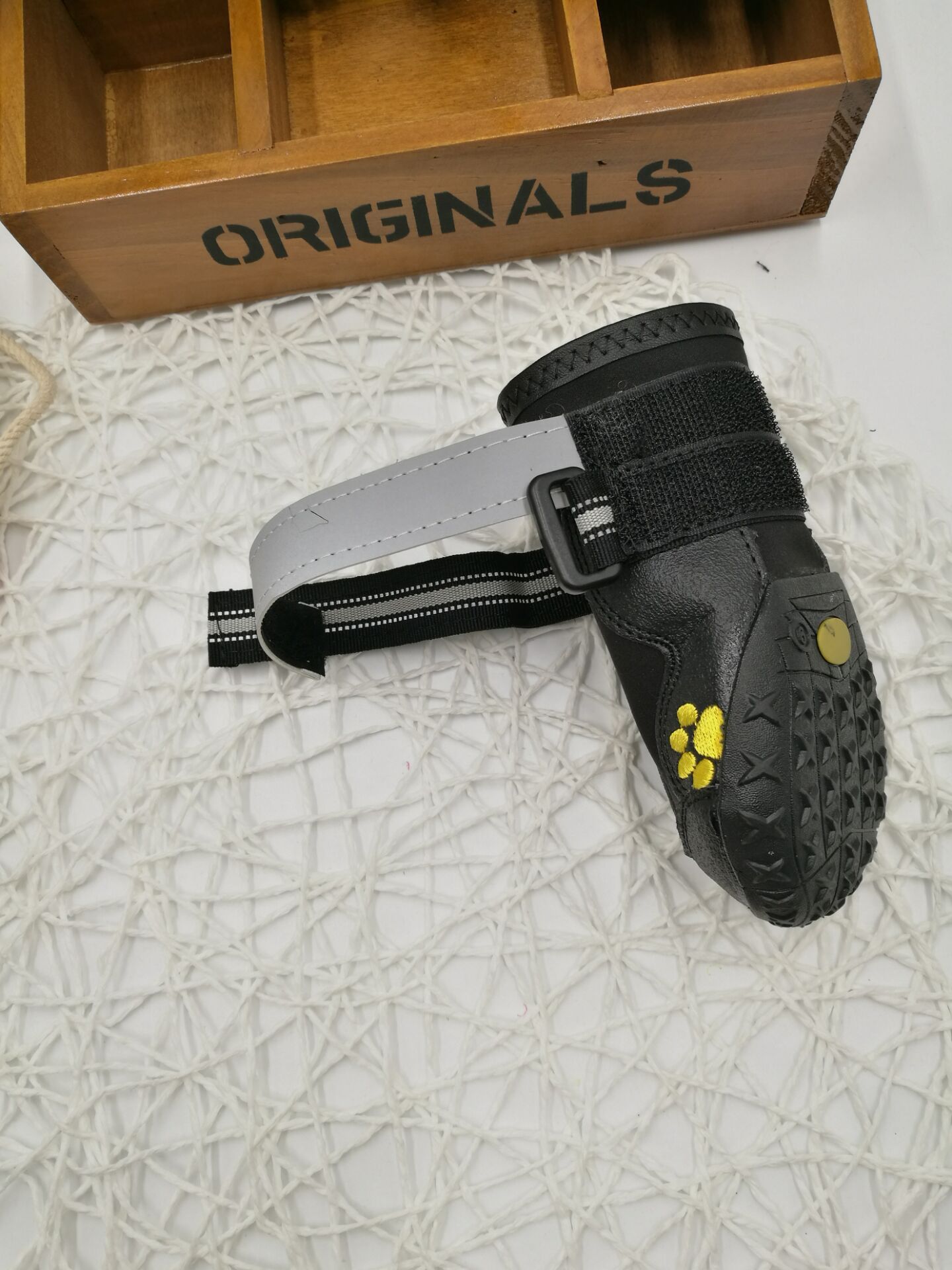 Waterproof Non-Slip Dog Shoes – Adjustable Strap, All Sizes