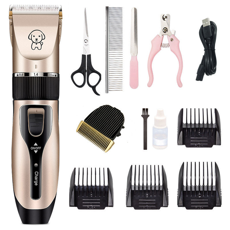 Professional Pet Hair Clipper – Rechargeable, Ceramic Blade