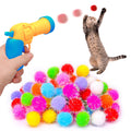 BooTaa PouncePomp™ Interactive Glitter Pom-Pom Launcher Set (80-Piece)
