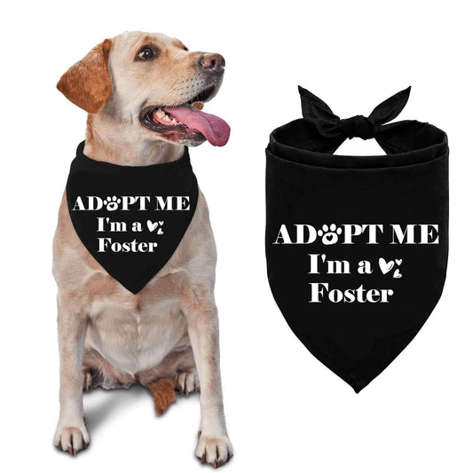 Adopt Me! I'm a Foster Dog Bandana