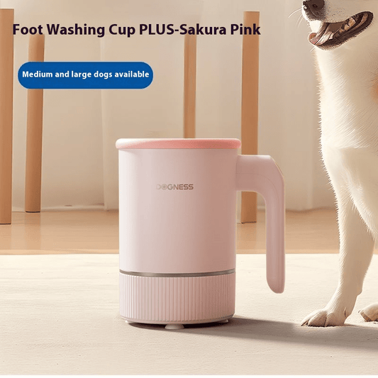 Automatic Electric Pet Paw Cleaner & Massager – Gentle Silicone Mud Washer for Dogs & Cats - Pet And Wells