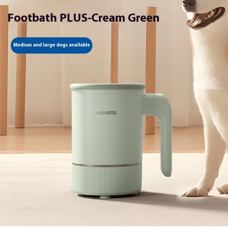 Automatic Electric Pet Paw Cleaner & Massager – Gentle Silicone Mud Washer for Dogs & Cats - Pet And Wells