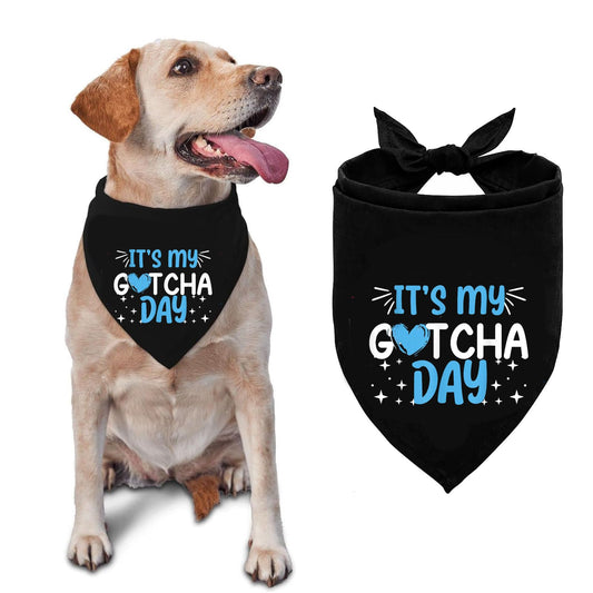 It's My Gotcha Day Dog Bandana - Pet And Wells