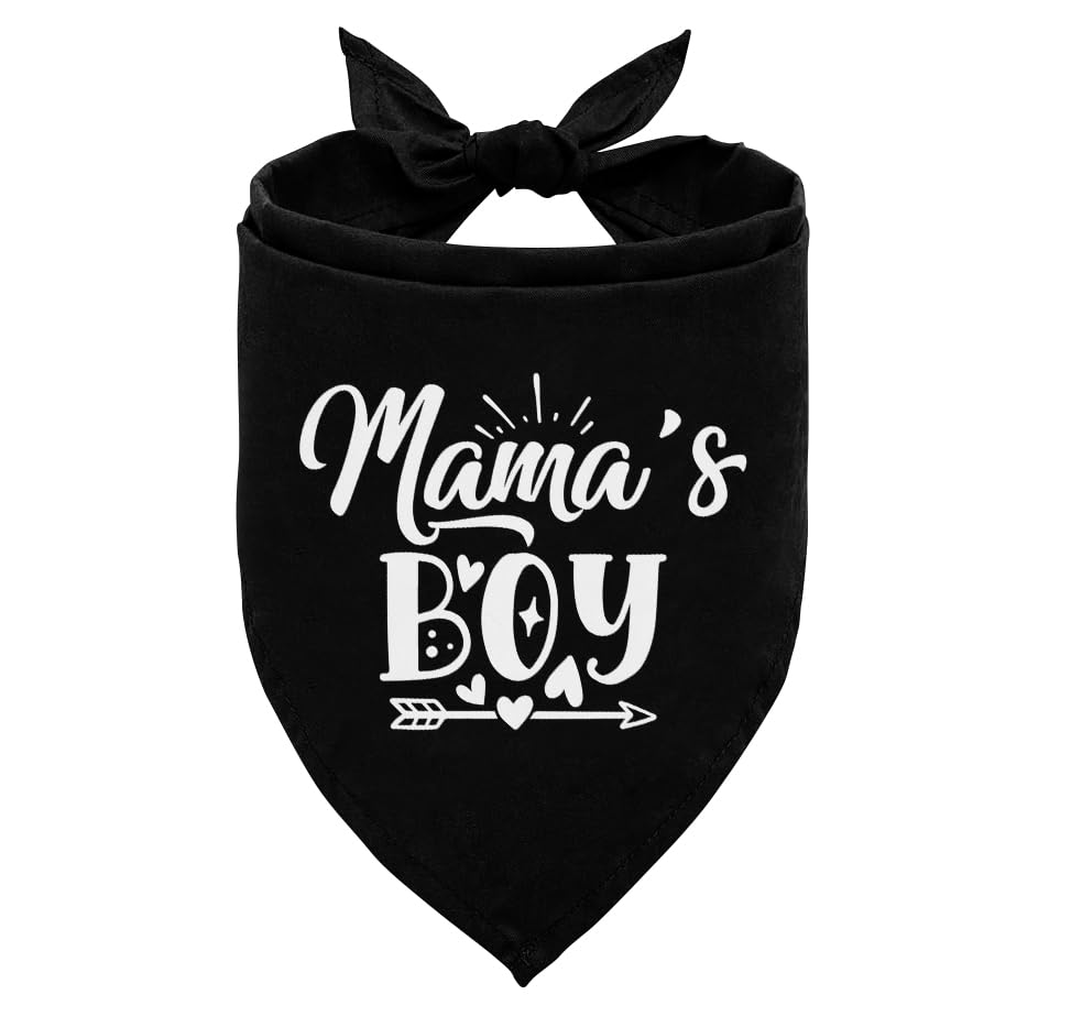 Mama's Boy Dog Bandana - Pet And Wells