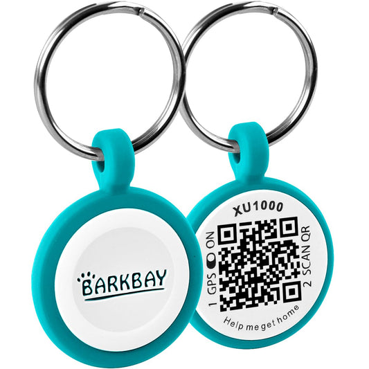 QR Code Smart Pet ID Tag | Waterproof Silicone | Instant Location Alerts - Pet And Wells
