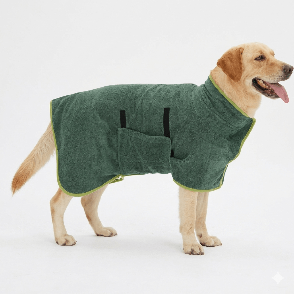 Super Absorbent Pet Robe - Pet And Wells