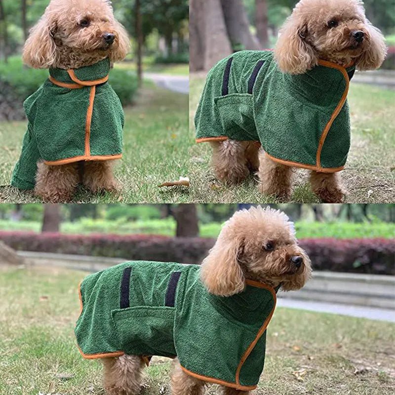 Super Absorbent Pet Robe - Pet And Wells